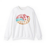 Inspirational Crewneck Sweatshirt - Stay Motivated & Dream Big, Cozy Casual Wear, Dreamer Apparel