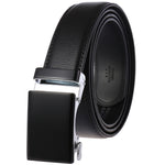 Business belt automatic buckle belt