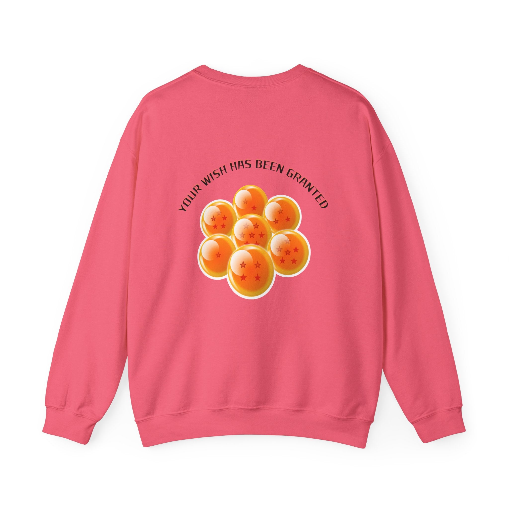 Dragon Ball-Inspired Unisex Crewneck Sweatshirt, Cozy Anime Apparel, Perfect for Gamers, Gift for Otaku, Casual Streetwear