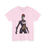 Bold Joker Graphic Unisex Heavy Cotton Tee, Casual Streetwear, Gift for Comic Fans, Halloween Costume Top, Everyday Wear