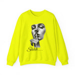 Shhh.... Unisex Heavy Blend™ Crewneck Sweatshirt, Cozy Sweatshirt