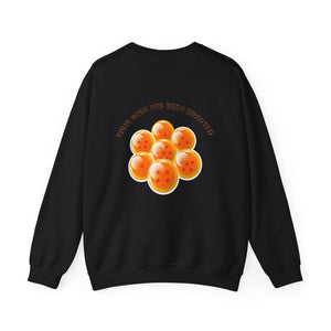 Dragon Ball-Inspired Unisex Crewneck Sweatshirt, Cozy Anime Apparel, Perfect for Gamers, Gift for Otaku, Casual Streetwear