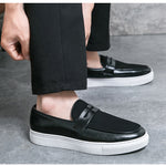 Breathable All-match Casual Men's Shoes Low Cut Loafers