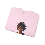 Dragon Ball-Inspired Unisex Crewneck Sweatshirt, Cozy Anime Apparel, Perfect for Gamers, Gift for Otaku, Casual Streetwear