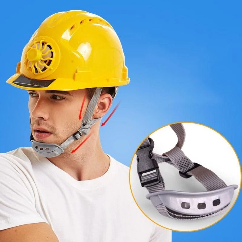 Construction site sun protection sunshade helmet