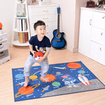 Outer Space Kids Rug Cute Kids Room Carpet