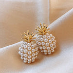 Pineapple Starfish Pearl Earrings