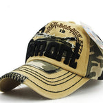 Camouflage baseball cap outdoor sunshade hats for men and women, European and American hats for leisure