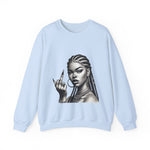 Fierce Attitude Crewneck Sweatshirt | Bold Fashion for Women