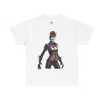 Bold Joker Graphic Unisex Heavy Cotton Tee, Casual Streetwear, Gift for Comic Fans, Halloween Costume Top, Everyday Wear