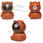 Bear Camera1080P Wifi IP Camera Auto Tracking IR Night Vision Home Security Camera