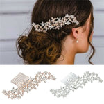 Bridal Jewelry Wedding Hair Clip With Drill