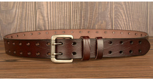 Men's Belt Leather Personality Belt Men's Casual Jeans Belt