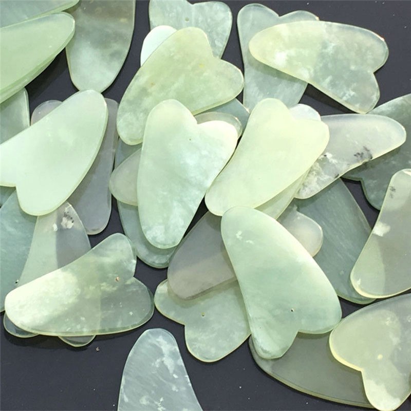 Beauty jade scraping