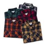 Heavy Thick Plaid Shirt For Men