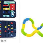 New Busy Book Children's Busy Board Dressing And Buttoning Learning Baby Early Education Preschool Sensory Learning Toy