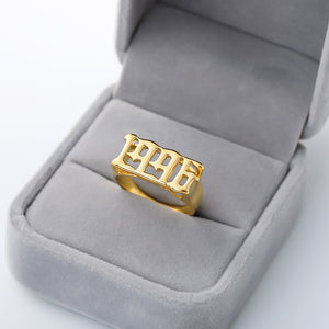 Digital Ancient Ring Jewelry For Men And Women