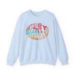 Inspirational Crewneck Sweatshirt - Stay Motivated & Dream Big, Cozy Casual Wear, Dreamer Apparel