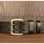 Men's Belt Leather Personality Belt Men's Casual Jeans Belt