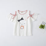 Explosion Style Children's Clothing Girls Short Sleeve