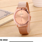 Fashion Alloy Belt Mesh Watch Unisex women's watches Minimalist Style Quartz Watch relogio feminino saat Watches for women