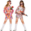 Girls' Retro Hippie Performance Show Clothing