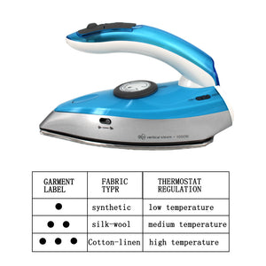 Portable Travel Steam Iron For Both Dry And Wet Use