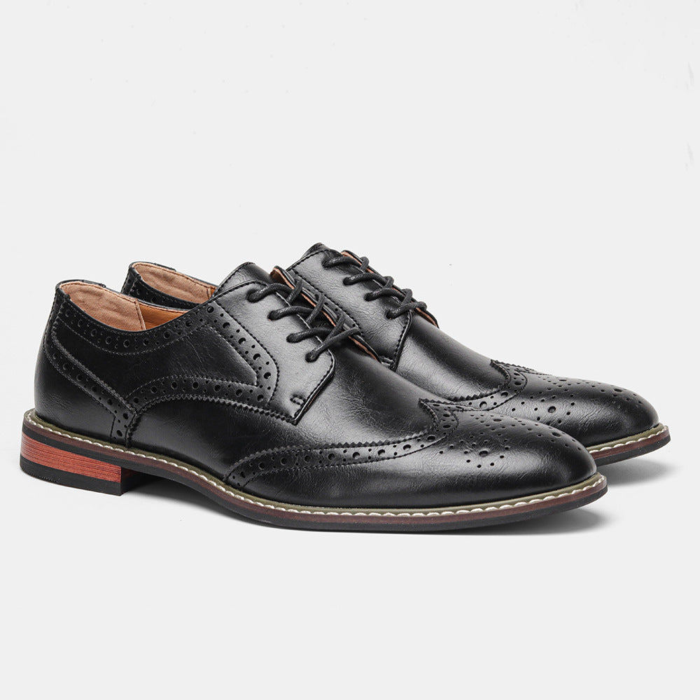 Classic Brogue Business Shoes Men