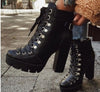 Women's High Heel Mid-heel Boots Thick Heel Women's Boots