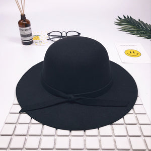 Children's big brim and big vintage hat