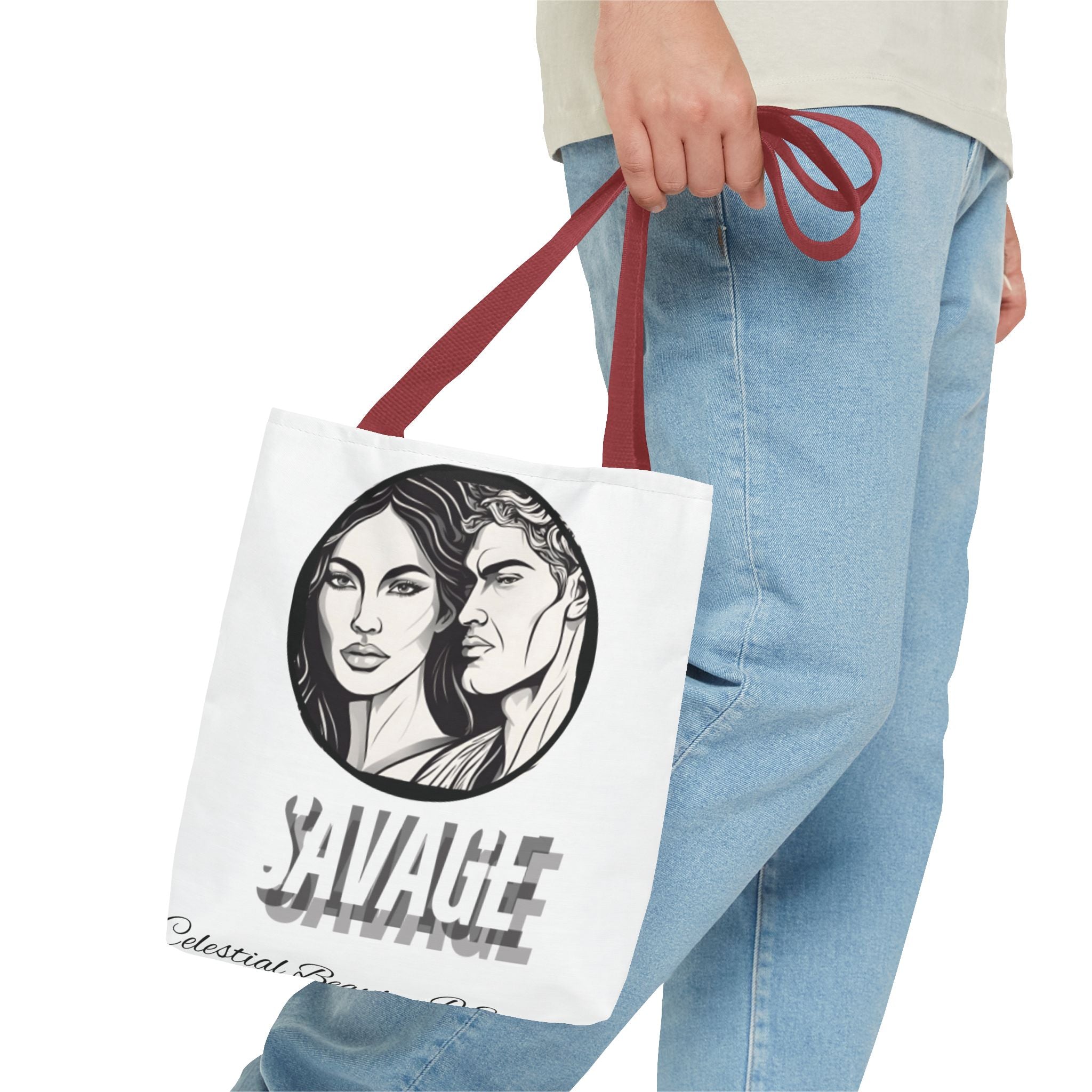 Tote Bag AOP, Savage, Shopping bag