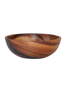 Kitchen Natural Wooden Bowl Household Fruit Bowl Salad Bowl For Home