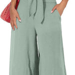 High Waist Slim-fit Wide-legged Pants Suit