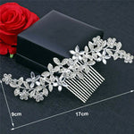 Bridal Jewelry Wedding Hair Clip With Drill