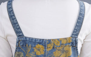 New Spring Printed Jean Suspenders For Women