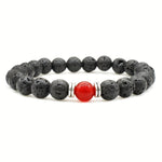 Fashion Volcanic Rock Bracelet For Men And Women