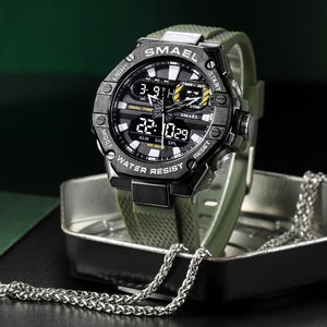 Digital Alloy Electronic Watch Men