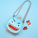 Cute cartoon animal crossbody bag kids casual shoulder bag plush mini shoulder bag