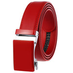 Business belt automatic buckle belt