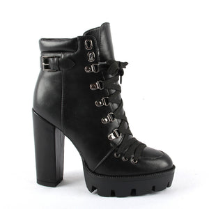 Women's High Heel Mid-heel Boots Thick Heel Women's Boots