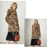 Faux Fur Coat For Women In Long Hair