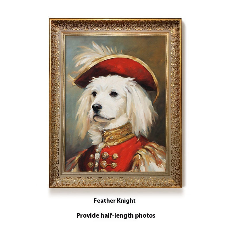 Cute Pet Into Oil Painting Pet Portrait Customization