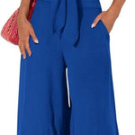 High Waist Slim-fit Wide-legged Pants Suit