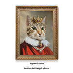 Cute Pet Into Oil Painting Pet Portrait Customization