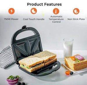 Sandwich Toaster Machine Non-Stick Easy Clean