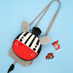 Cute cartoon animal crossbody bag kids casual shoulder bag plush mini shoulder bag