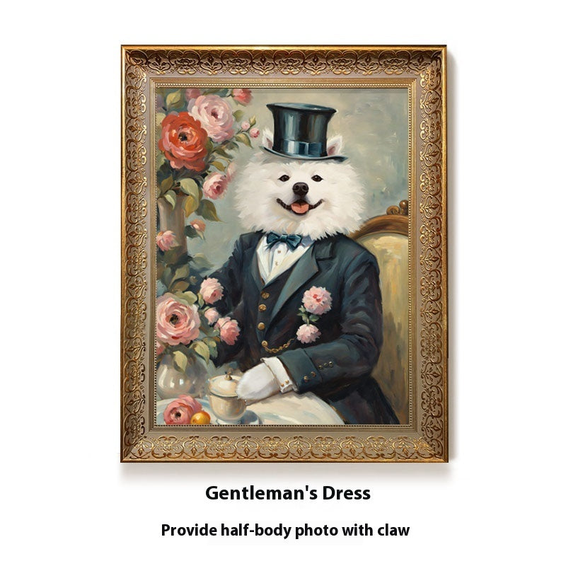 Cute Pet Into Oil Painting Pet Portrait Customization