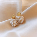 Pineapple Starfish Pearl Earrings