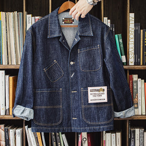 Fashion Personality Retro Denim Jacket Coat