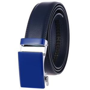 Business belt automatic buckle belt